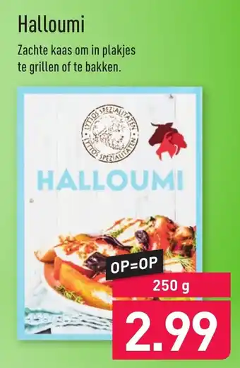 ALDI Halloumi 250g aanbieding