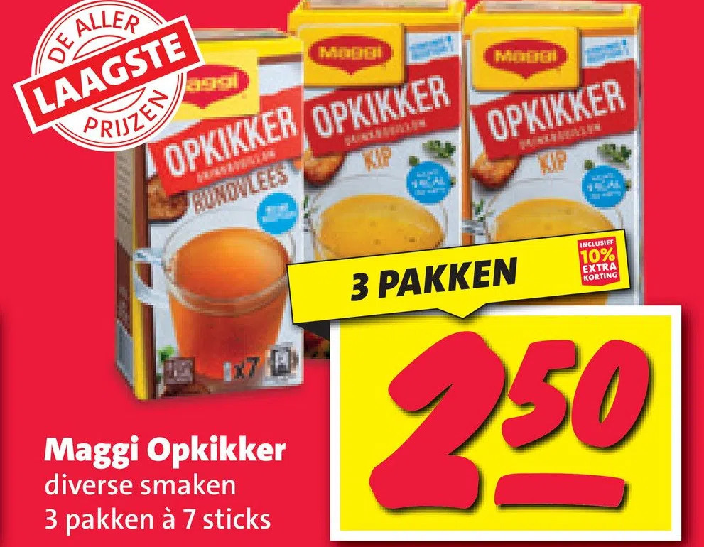 Maggi opkikker aanbieding bij Nettorama
