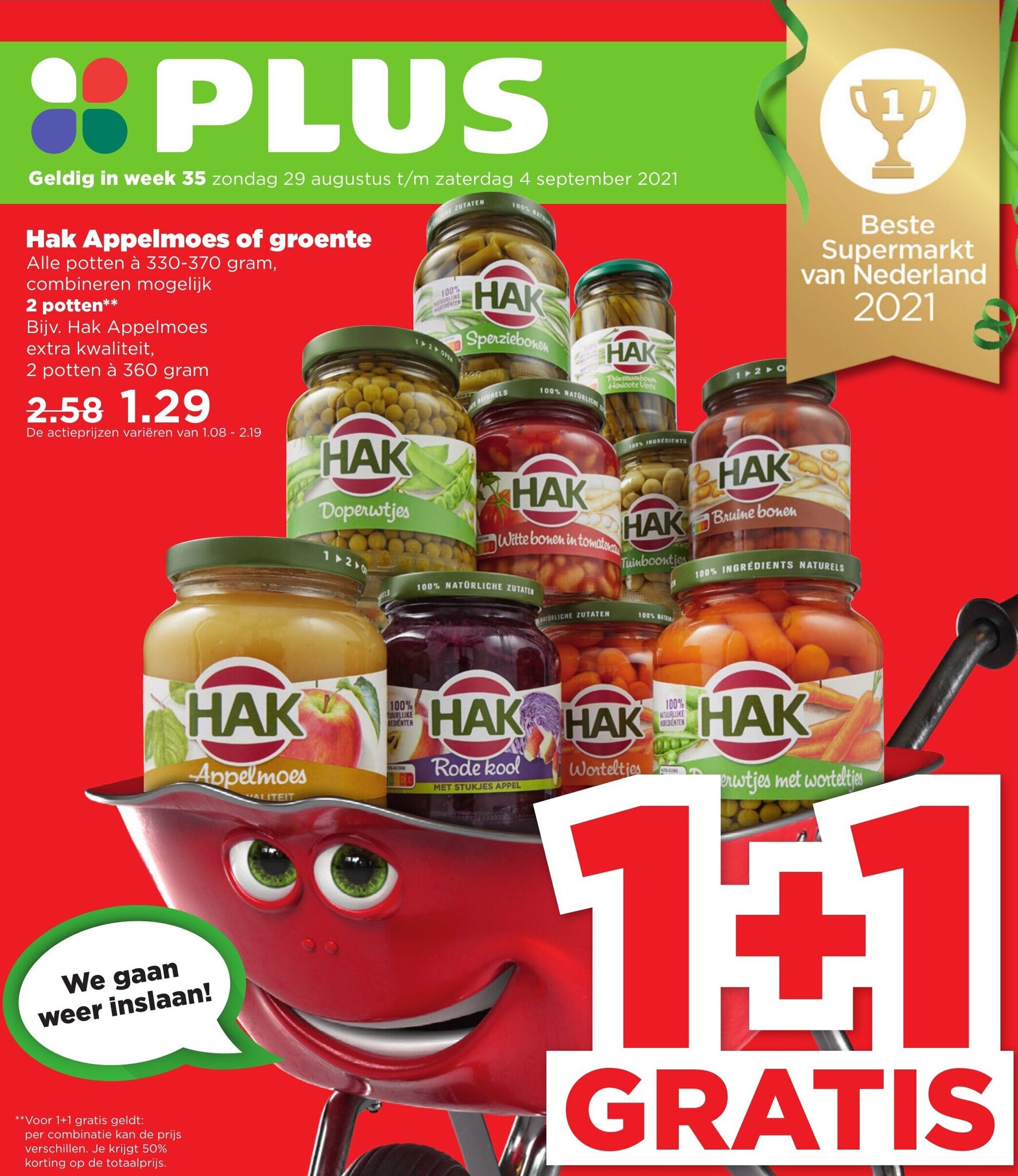 aanbieding hak