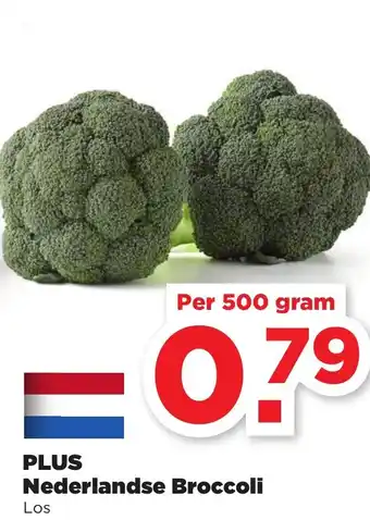 PLUS PLUZ Nedelandse broccoli 500gram aanbieding