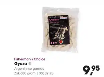 HANOS Fisherman's Choice Gyoza * Argentijnse garnaal Zak 600 gram | 38802120 aanbieding