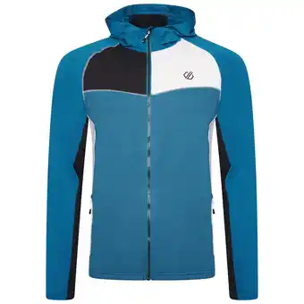 Decathlon Contend core stretch wandelfleece met hele rits voor heren aanbieding