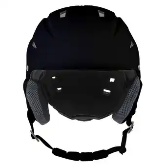 Decathlon Cohere schokabsorberende skihelm voor volwassenen - zwart aanbieding