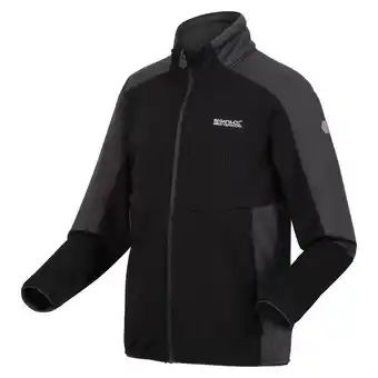 Decathlon Junior highton ii wandelfleece met hele rits voor kinderen aanbieding