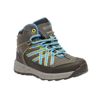 Decathlon Samaris waterdichte, middelhoge wandelschoenen voor kinderen - grijs aanbieding