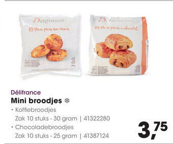 HANOS Délifrance Mini broodjes * aanbieding