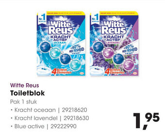 HANOS Witte Reus Toiletblok aanbieding