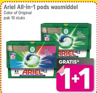 Dagwinkel Ariel All-in-1 pods wasmiddel aanbieding