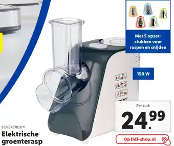 Lidl Elektrische groenterasp aanbieding