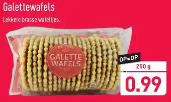 ALDI Galettewafels 250g aanbieding
