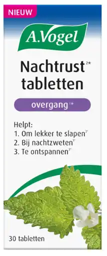 De Online Drogist A.vogel vogel famosan overgang slaap²* tabletten 30st aanbieding