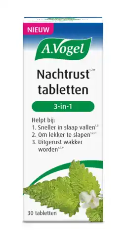 De Online Drogist A.vogel a. vogel  dormeasan nachtrust¹,²*  3-in-1 tabletten 30st aanbieding