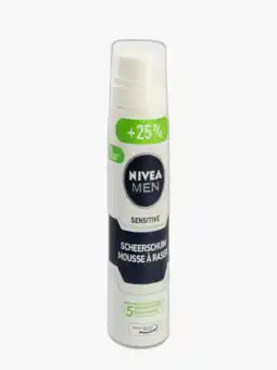 Flink Nivea men sensitive scheerschuim 250ml aanbieding
