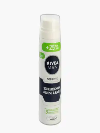 Flink Nivea men sensitive scheerschuim 250ml aanbieding