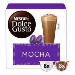 Koffievoordeel.nl Dolce gusto - mocha - 8+8 cups aanbieding