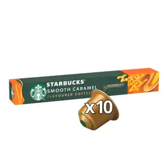 Koffievoordeel.nl Starbucks - smooth caramel - 10 cups aanbieding