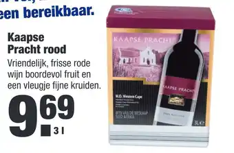 ALDI Kaapse Pracht rood aanbieding