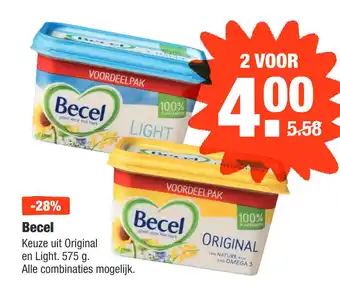 ALDI Becel aanbieding