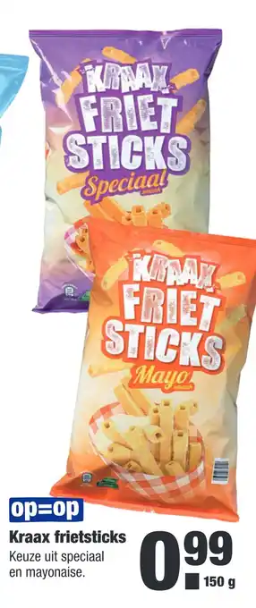 ALDI Kraax frietsticks aanbieding