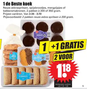 Dirk 1 de Beste koek aanbieding