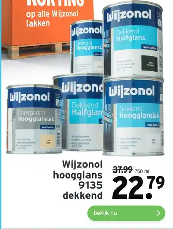 GAMMA Wijzono hoogglans 9135 dekkend aanbieding