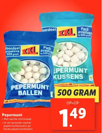 Lidl Pepermunt aanbieding