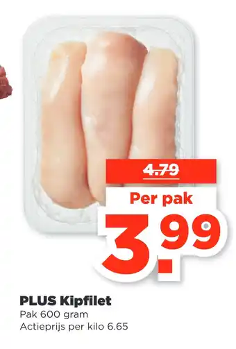 PLUS PLUS Kipfilet aanbieding