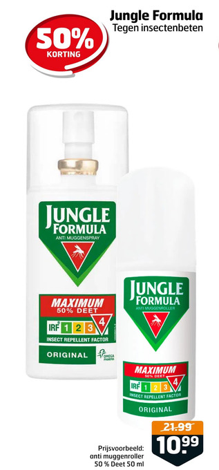 Trekpleister Jungle formula aanbieding