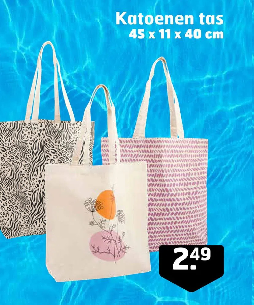 Tas aanbieding discount