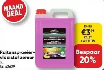 Toolstation Ruitensproeiervloeistof zomer aanbieding