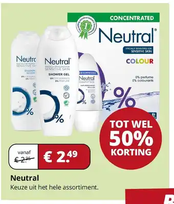 Voordeligscheren Neutral Keuze uit het hele assortiment. aanbieding