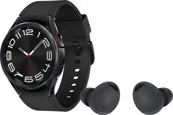 Coolblue Samsung galaxy watch 6 classic zwart 43mm + samsung galaxy buds 2 pro aanbieding