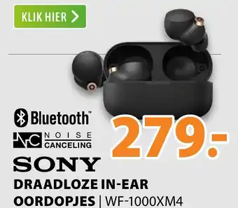 Expert SONY Draadloze in-ear oordopjes | WF-1000XM4 aanbieding