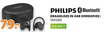 Expert Philips Draadloze in-ear oordopjes | TAA5205 aanbieding