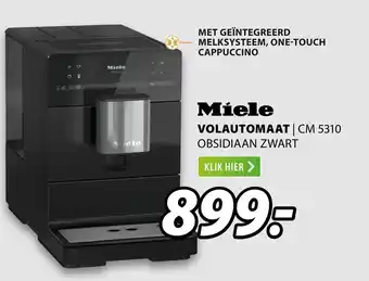 Expert Miele Volautomaat | CM 5310 Obsidiaan zwart aanbieding