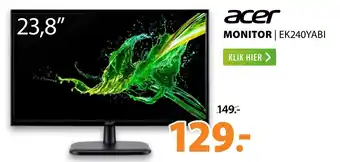 Expert Acer Monitor | EK240YABI aanbieding