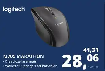 Paradigit Logitech M705 Muis - Marathon Laser aanbieding