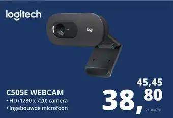 Paradigit Logitech C505E webcam aanbieding