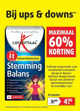 Lucovitaal Lucovitaal stemming balans aanbieding