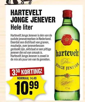 Dirck 3 Hartevelt jonge jenver aanbieding