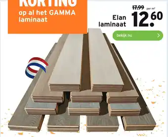 GAMMA Elan laminaat aanbieding