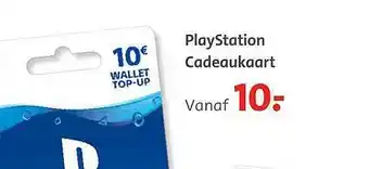 Bruna Playstation cadeaukaart aanbieding