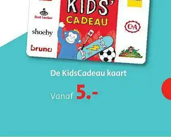 Bruna De kidscadeau kaart aanbieding