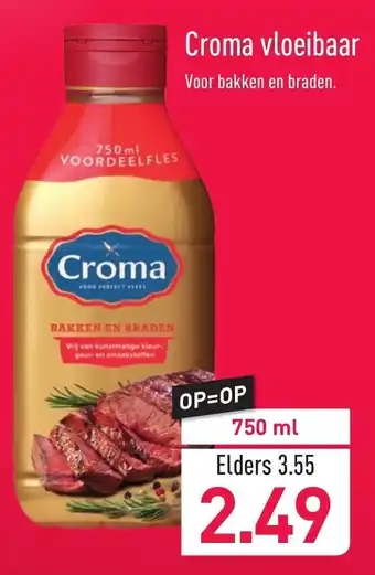 ALDI Croma Vloeibaar 750ml aanbieding