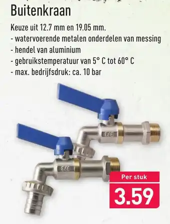 ALDI Buitenkraan aanbieding