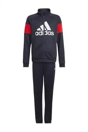 Wehkamp Adidas performance   trainingspak donkerblauw aanbieding