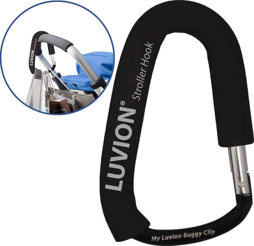 Bol.com Luvion - buggy haak / kinderwagen tassenhaak aanbieding