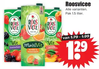 Dirk Roosvicee aanbieding