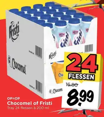 Vomar Voordeelmarkt Chocomel of fristi aanbieding