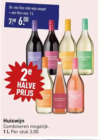 ALDI Huiswijn 1 l aanbieding